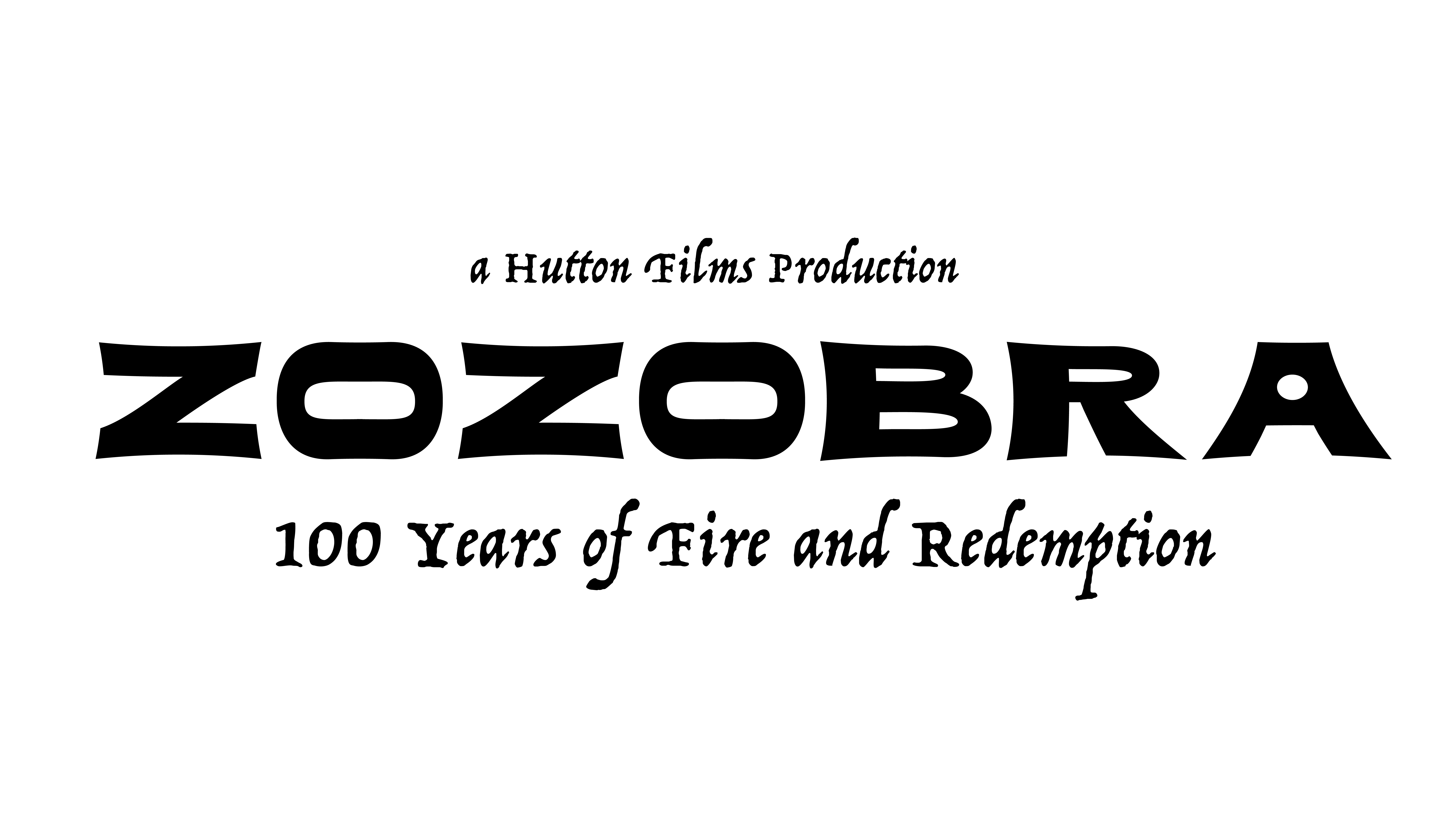 Zozobra: 100 Years of Fire and Redemption — title typography